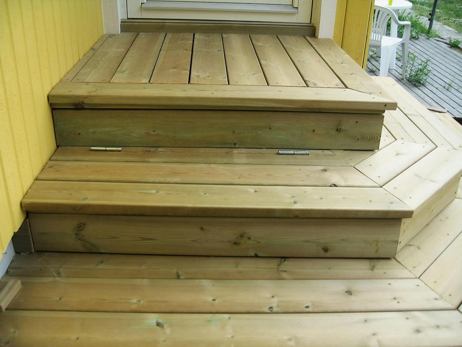 Hyndeboks trappe terrasse